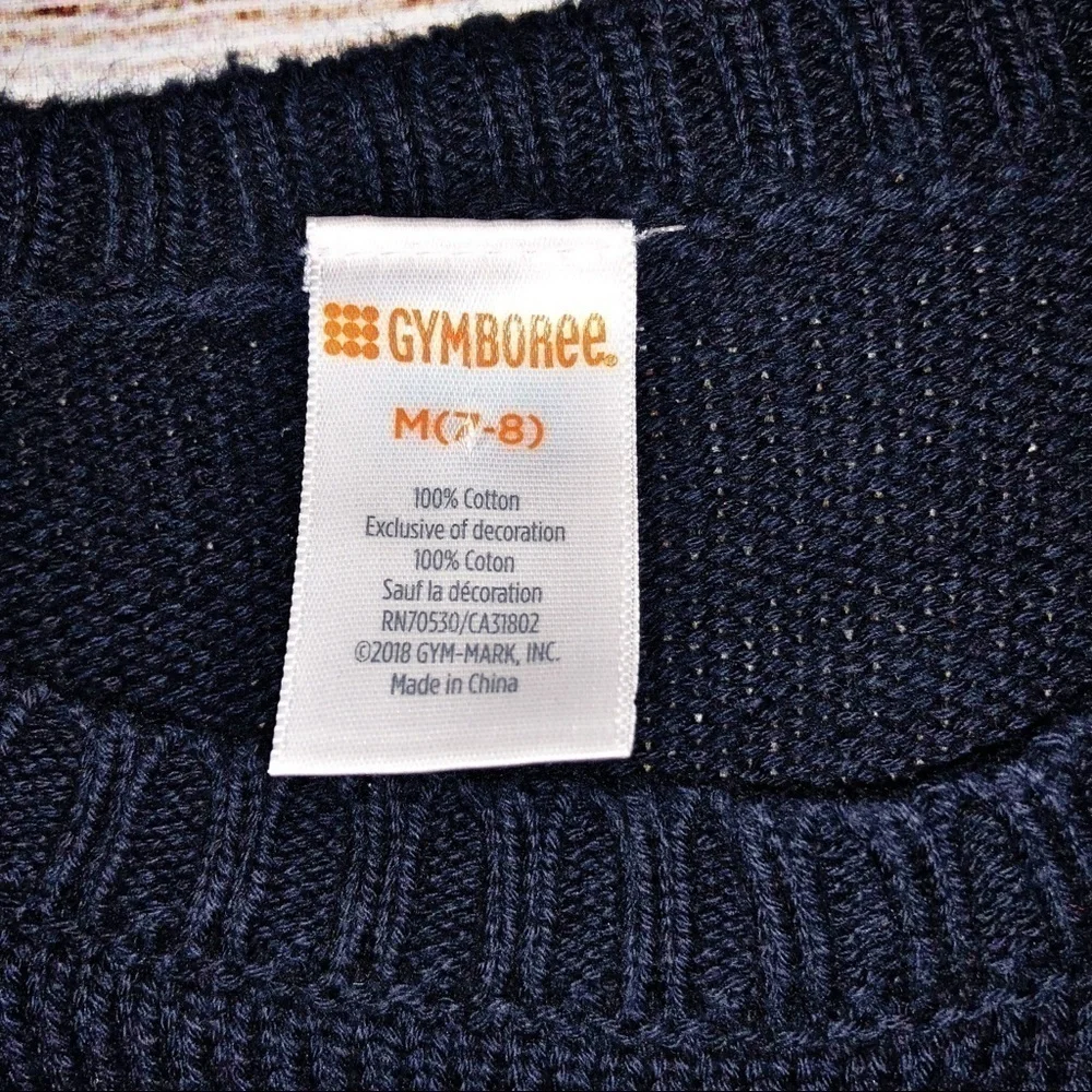 Gymboree Winter Dinosaur Sweater Size M (7-8)